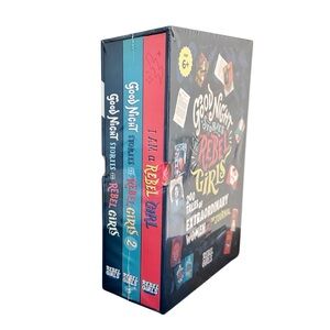 NIB Book Set Good Night Stories for Rebel Girls - The Books & Journal Collection